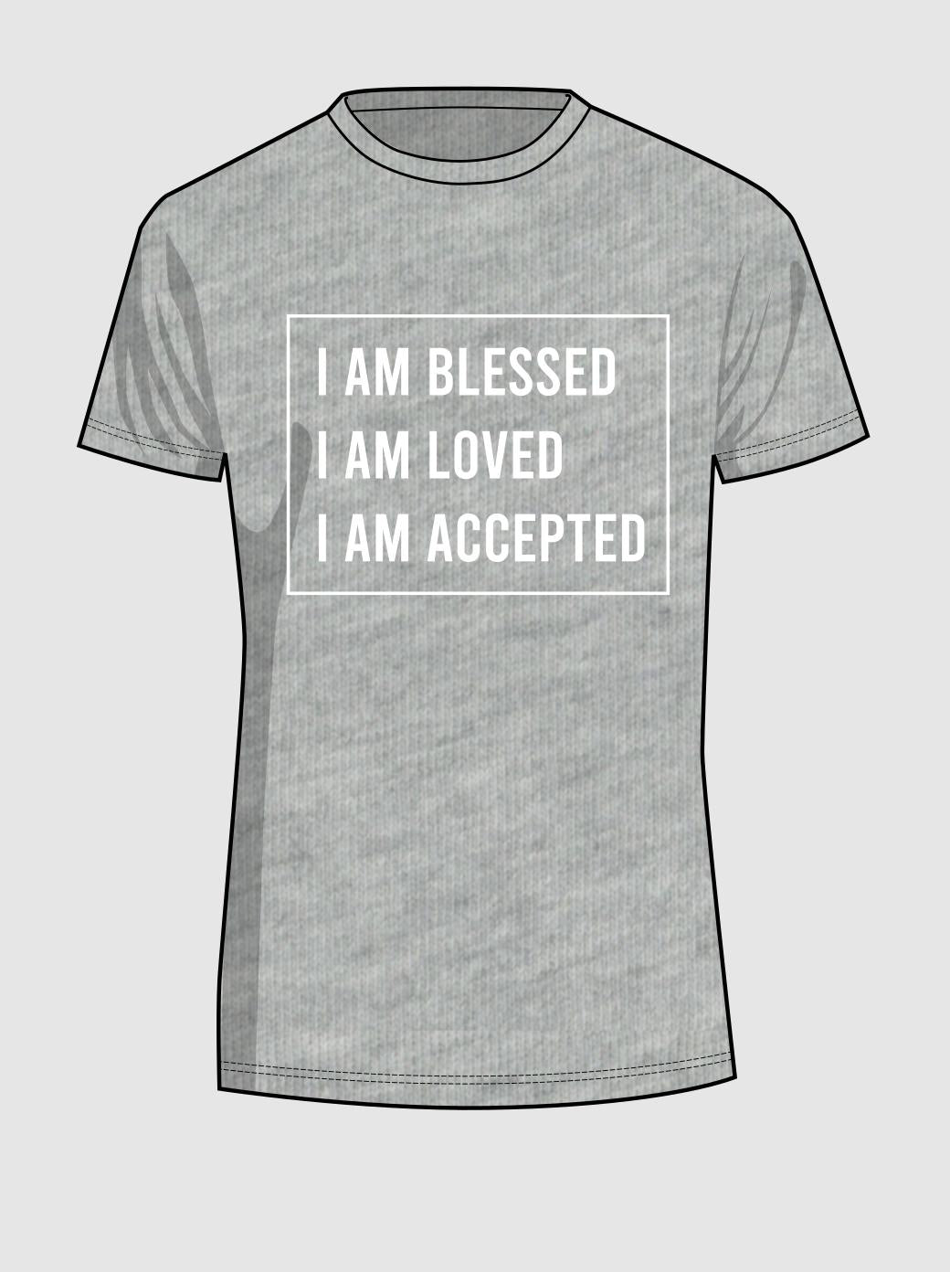 Männer T-Shirt - I AM BLESSED