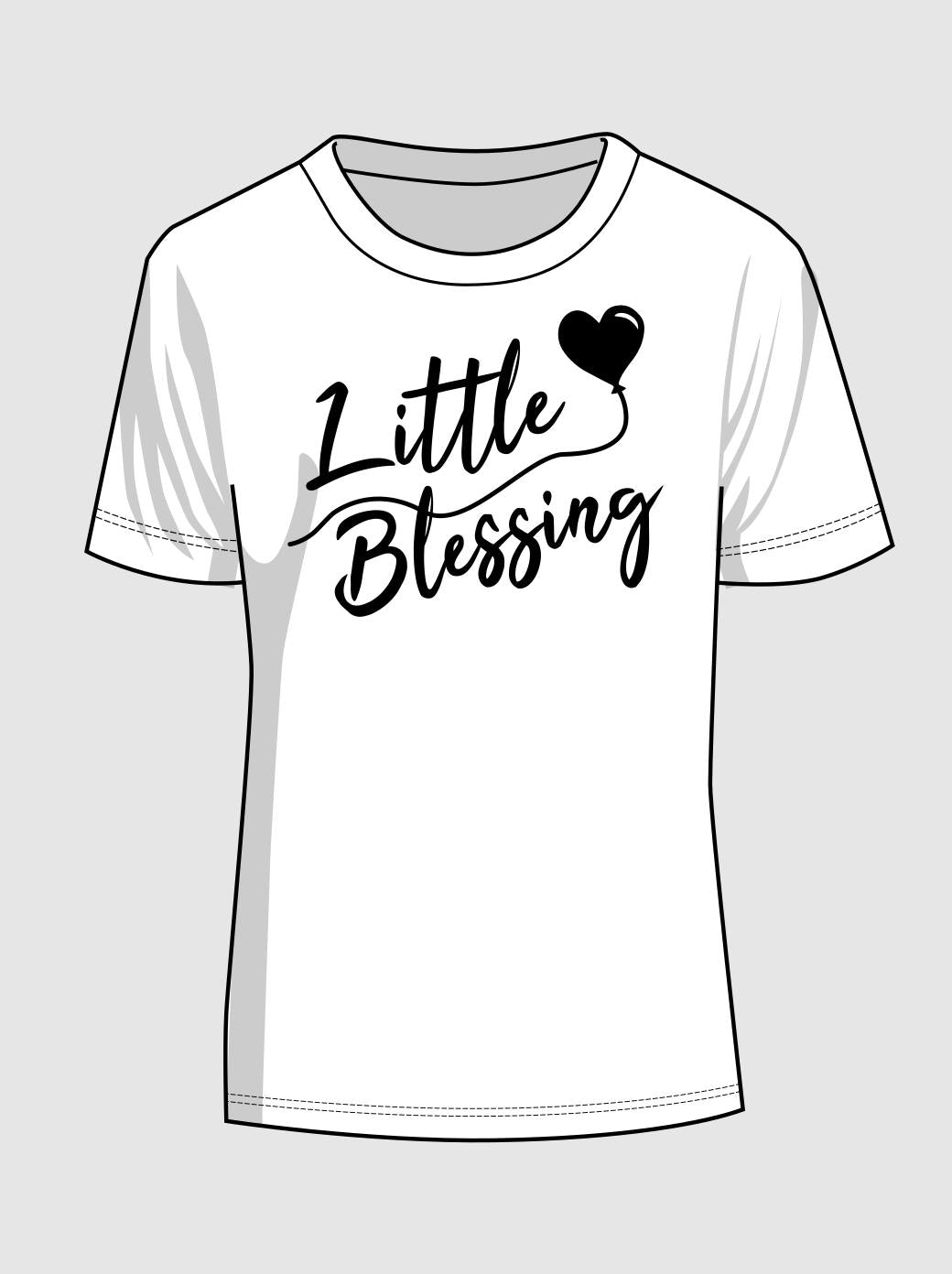 Kinder T-Shirt - Blessed Girl