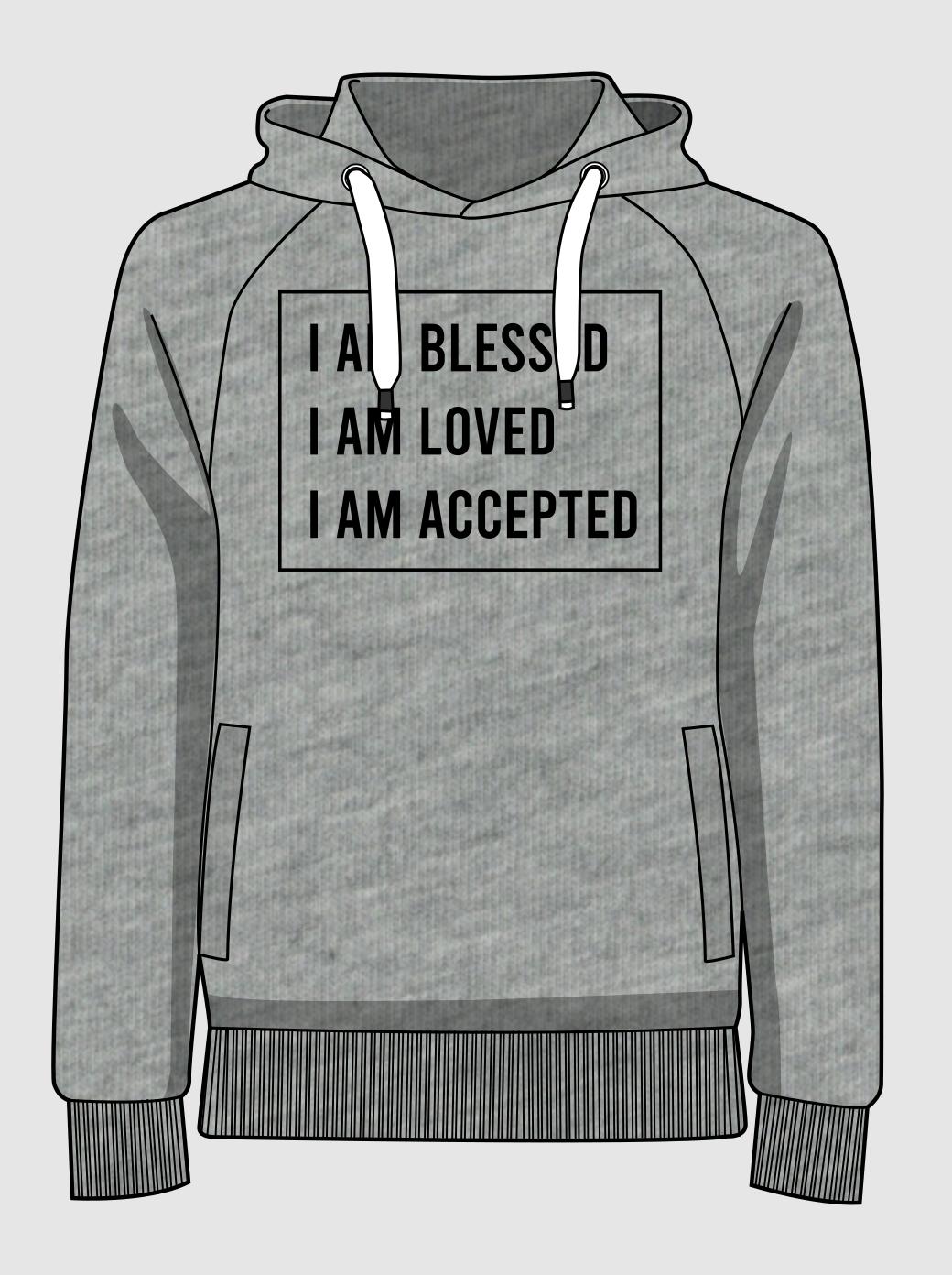Hoodie - I AM BLESSED