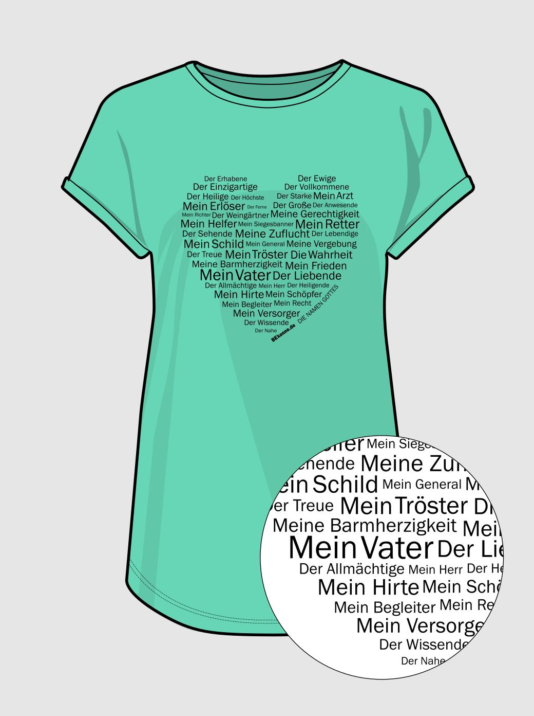 Frauen T-Shirt - Die Namen Gottes