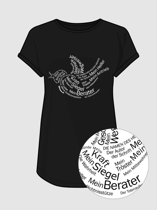 Frauen T-Shirt - Die Namen des Heiligen Geistes